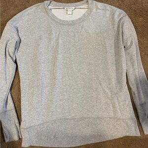 Athleta Light Gray Crewneck sweatshirt